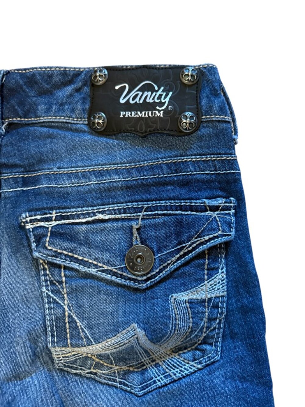 Vanity Premium Collection Sasha Capris Size 28 - Picture 4 of 4